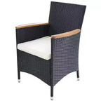 vidaXL Garden Chair Set of 2