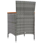 vidaXL Garden Chair Set of 2