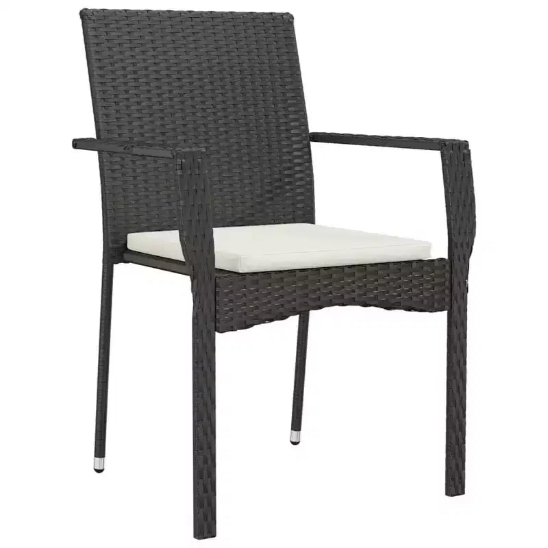 vidaXL Eleganti sedie da pranzo da esterno con cuscini