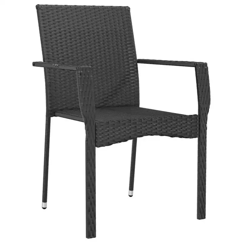 vidaXL Eleganti sedie da pranzo da esterno con cuscini
