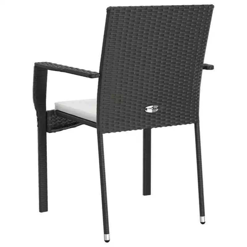 vidaXL Eleganti sedie da pranzo da esterno con cuscini