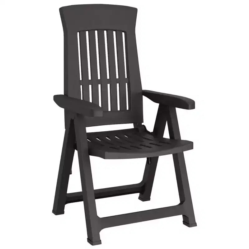 vidaXL Outdoor Reclining Chairs - Lightweight and Adjustable 2 pcs