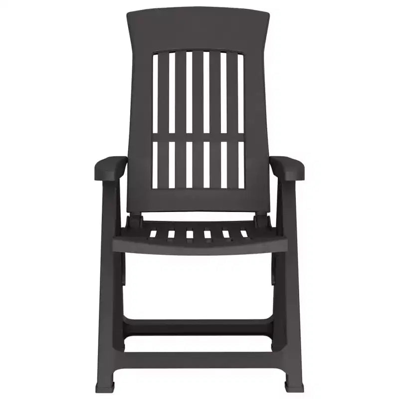 vidaXL Outdoor Reclining Chairs - Lightweight and Adjustable 2 pcs