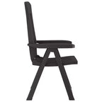 vidaXL Outdoor Reclining Chairs - Lightweight and Adjustable 2 pcs