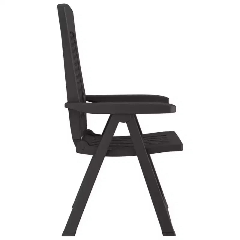 vidaXL Outdoor Reclining Chairs - Lightweight and Adjustable 2 pcs
