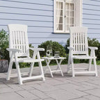 vidaXL Outdoor Reclining Chairs - Lightweight and Adjustable 2 pcs