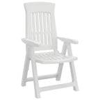 vidaXL Outdoor Reclining Chairs - Lightweight and Adjustable 2 pcs