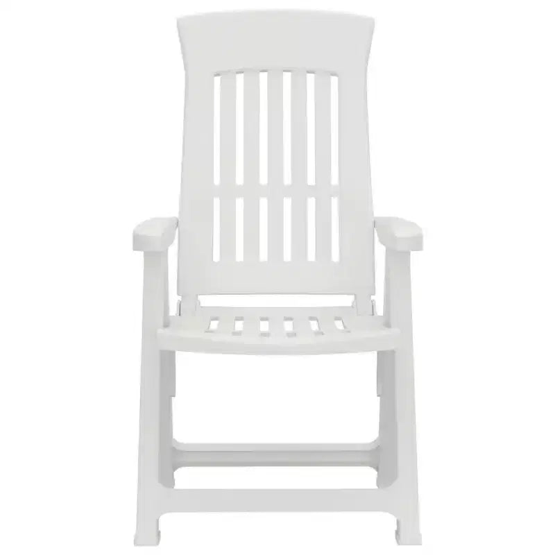 vidaXL Outdoor Reclining Chairs - Lightweight and Adjustable 2 pcs