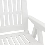 vidaXL Outdoor Reclining Chairs - Lightweight and Adjustable 2 pcs