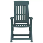 vidaXL Outdoor Reclining Chairs - Lightweight and Adjustable 2 pcs