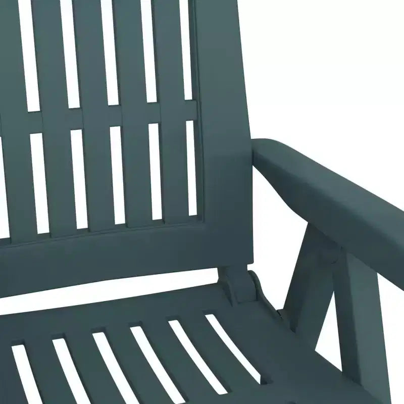 vidaXL Outdoor Reclining Chairs - Lightweight and Adjustable 2 pcs