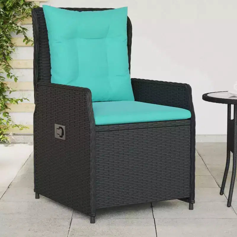 vidaXL Sedie Reclinabili da Giardino in Polyrattan, Diversi Colori