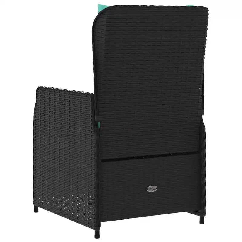 vidaXL Sedie Reclinabili da Giardino in Polyrattan, Diversi Colori