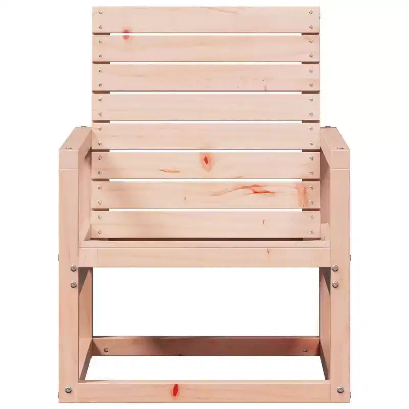 vidaXL Patio Chair Outdoor Seating Sofa Armchair Furniture Solid Wood Pine