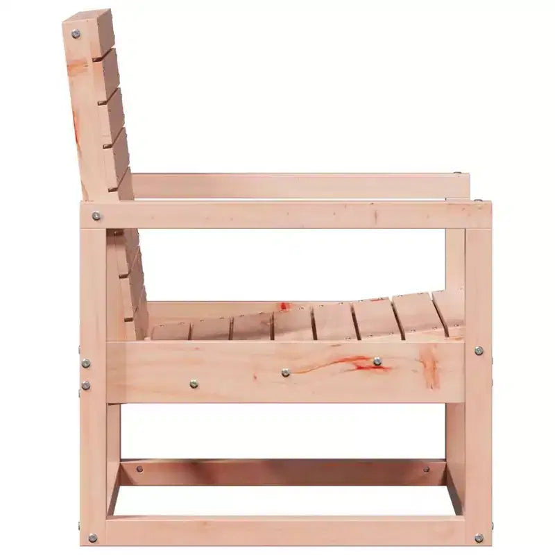 vidaXL Patio Chair Outdoor Seating Sofa Armchair Furniture Solid Wood Pine