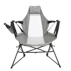 Whisen 2 Piece Hammock Camping Chair & Rocking Chair with Pillow Cup Holder, Recliner with Carry Bag