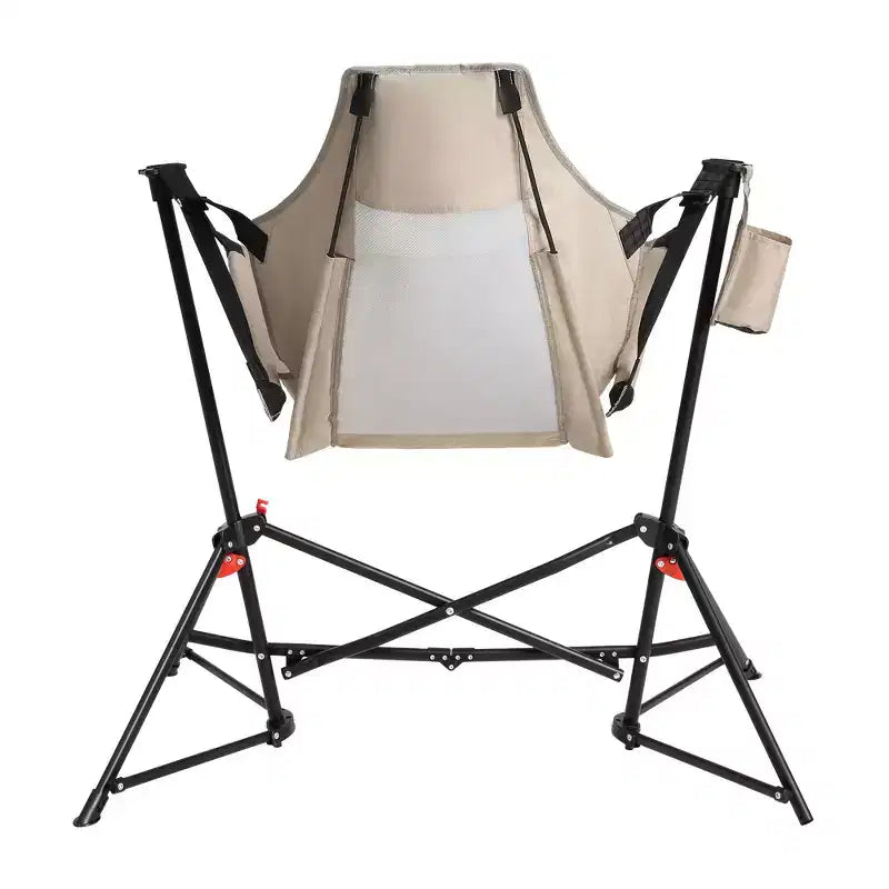 Whisen 2 Piece Hammock Camping Chair & Rocking Chair with Pillow Cup Holder, Recliner with Carry Bag