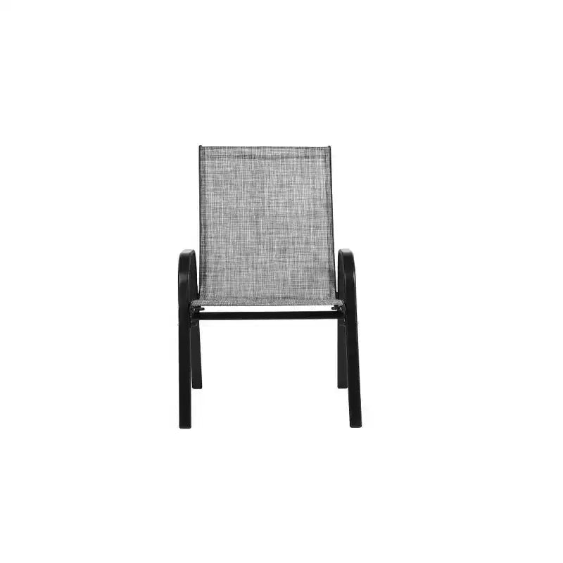 Whisen 4 Piece Patio Chairs with Breathable Textilene Fabric, Armrest High Backrest