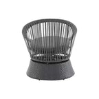 26.7-Inch Modern Swivel Wicker Lounge Chair with Rattan and Iron Frame, for Patio or Living Room