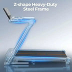 YOSUDA TM2 Tapis roulant pieghevole con motore brushless silenzioso, esercizio indoor per donne/uomini