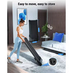 DeerRun Q2 Urban Inclinazione 7% Mini pedana da passeggio sottoscrivania 14.96*35.43 pollici con app e display LED