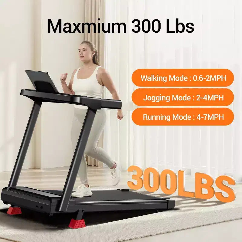 Tapis Roulant Manuale Inclinabile al 15% con Manubrio, Tapis Roulant Pieghevole con Display a 3 Schermi, Motore Silenzioso da 3.0HP, 1.0-11.3 KM/H, Tapis Roulant da Casa