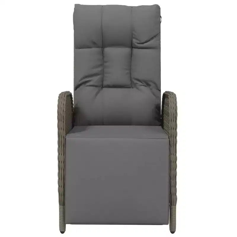 vidaXL Outdoor Reclining Chairs with Cushions
