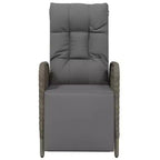 vidaXL Outdoor Reclining Chairs with Cushions