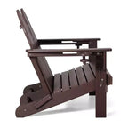 WestinTrends Panca da Giardino Pieghevole Adirondack da Esterni St. Augustine 49 in HDPE