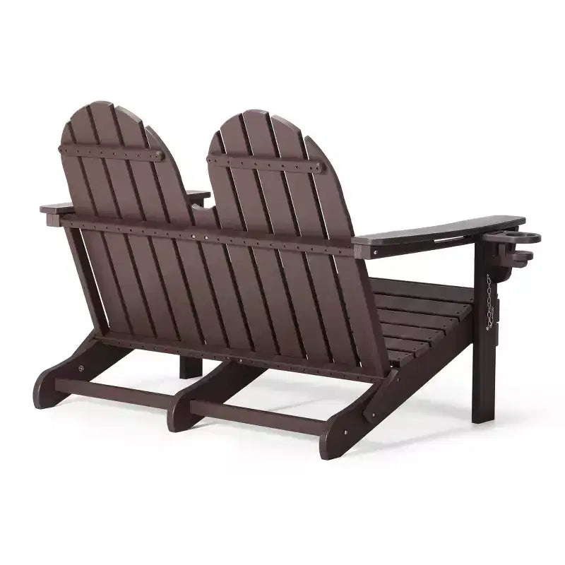WestinTrends Panca da Giardino Pieghevole Adirondack da Esterni St. Augustine 49 in HDPE