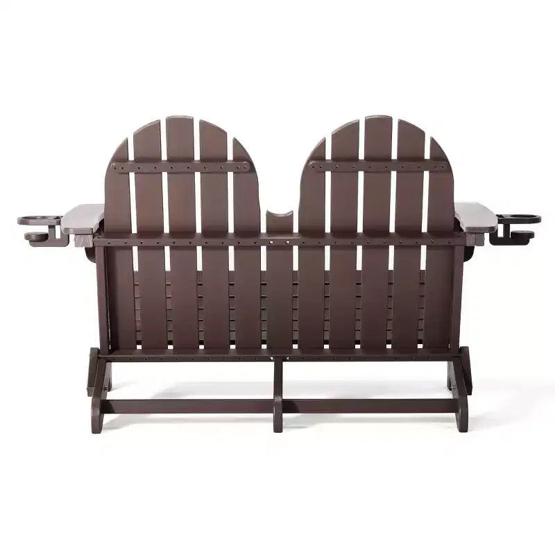 WestinTrends Panca da Giardino Pieghevole Adirondack da Esterni St. Augustine 49 in HDPE