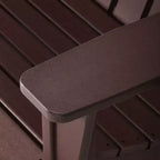 WestinTrends Panca da Giardino Pieghevole Adirondack da Esterni St. Augustine 49 in HDPE