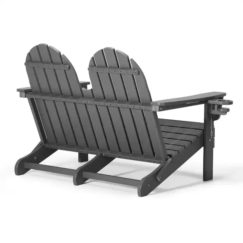 WestinTrends Panca da Giardino Pieghevole Adirondack da Esterni St. Augustine 49 in HDPE