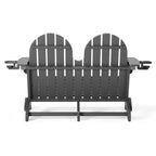 WestinTrends Panca da Giardino Pieghevole Adirondack da Esterni St. Augustine 49 in HDPE