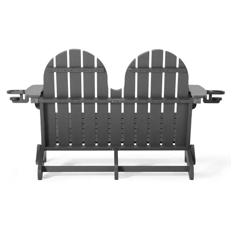 WestinTrends Panca da Giardino Pieghevole Adirondack da Esterni St. Augustine 49 in HDPE