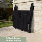 WestinTrends Panca da Giardino Pieghevole Adirondack da Esterni St. Augustine 49 in HDPE