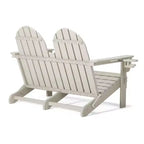WestinTrends Panca da Giardino Pieghevole Adirondack da Esterni St. Augustine 49 in HDPE