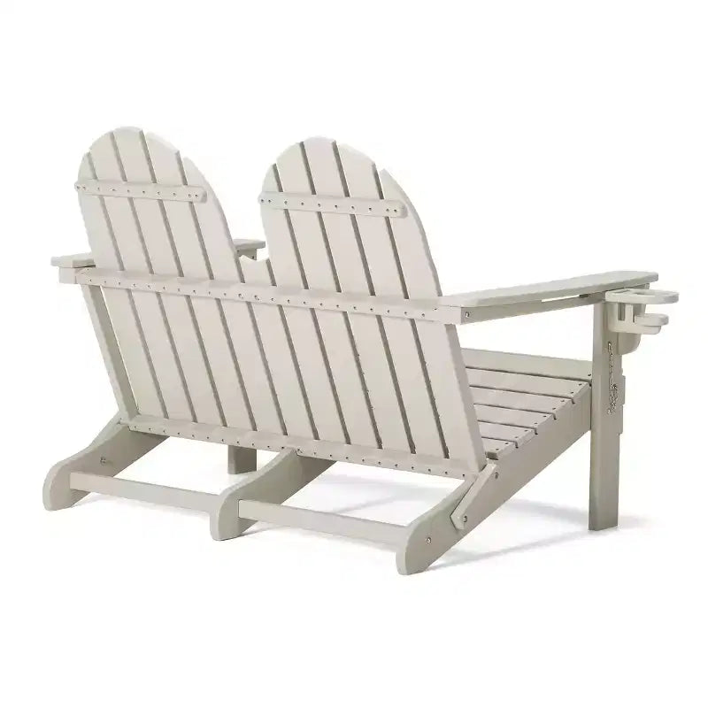WestinTrends Panca da Giardino Pieghevole Adirondack da Esterni St. Augustine 49 in HDPE
