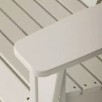 WestinTrends Panca da Giardino Pieghevole Adirondack da Esterni St. Augustine 49 in HDPE