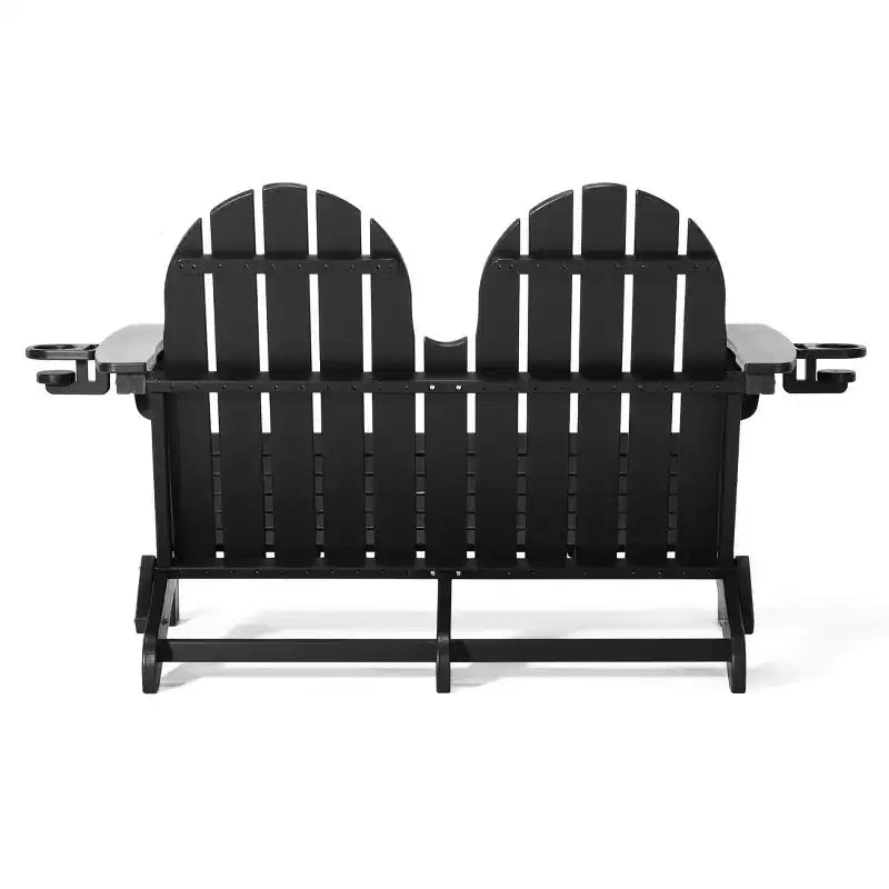 WestinTrends Panca da Giardino Pieghevole Adirondack da Esterni St. Augustine 49 in HDPE