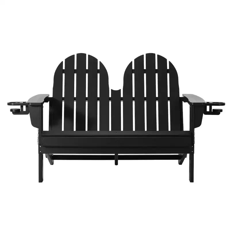 WestinTrends Panca da Giardino Pieghevole Adirondack da Esterni St. Augustine 49 in HDPE