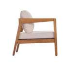 Christopher Knight Home Kittisak, sedie a sdraio imbottite in legno di acacia stile rustico con cuscino (set da 2)