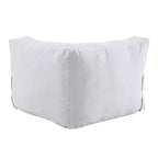 Christopher Knight Home Graziella Divano angolare moderno da giardino con pouf in olefin (set di 2)