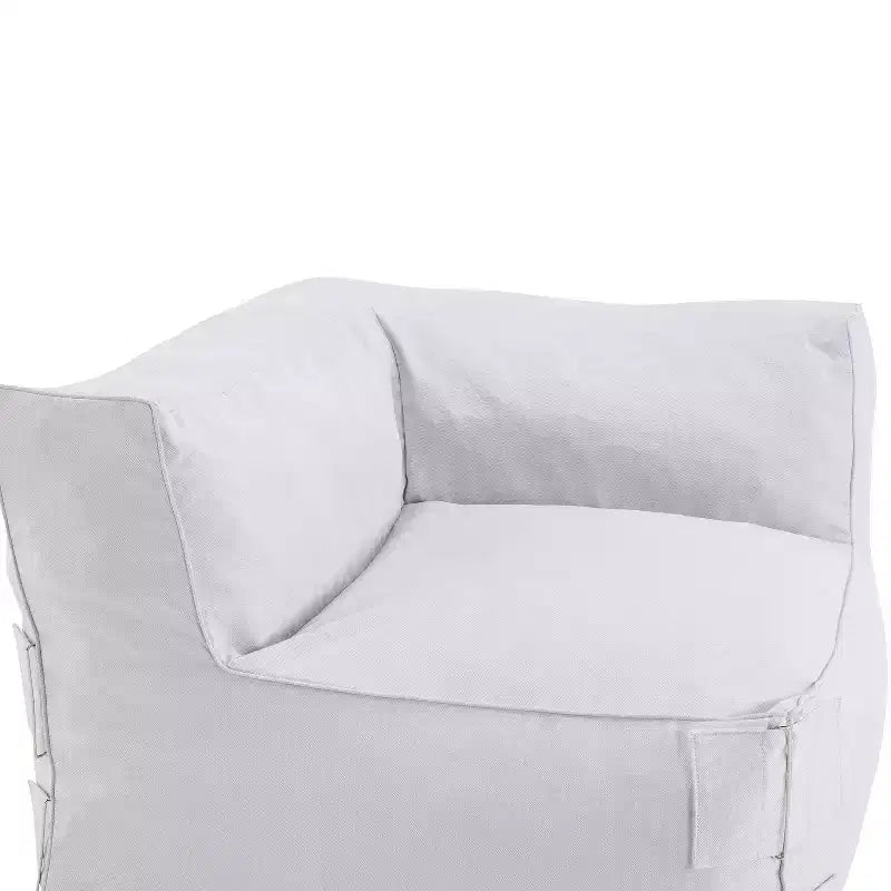 Christopher Knight Home Graziella Divano angolare moderno da giardino con pouf in olefin (set di 2)