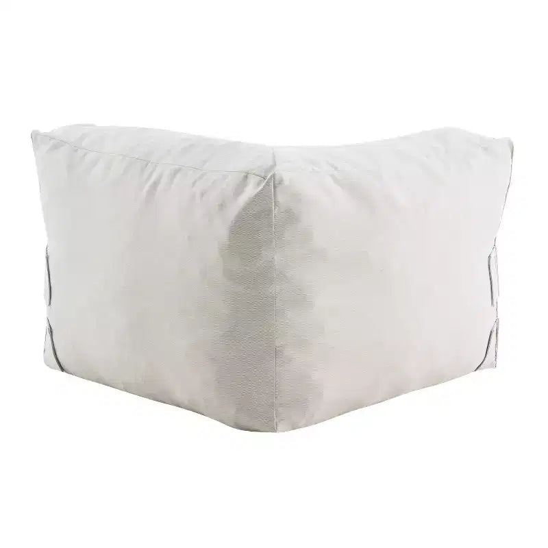 Christopher Knight Home Graziella Divano angolare moderno da giardino con pouf in olefin (set di 2)