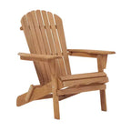 Outdoor Adirondack Chairs Set of 2, Folding Wooden Adirondack Chairs, All-Weather Wood Patio Chairs for Backyard, Poolside, or Garden-Panipeachy