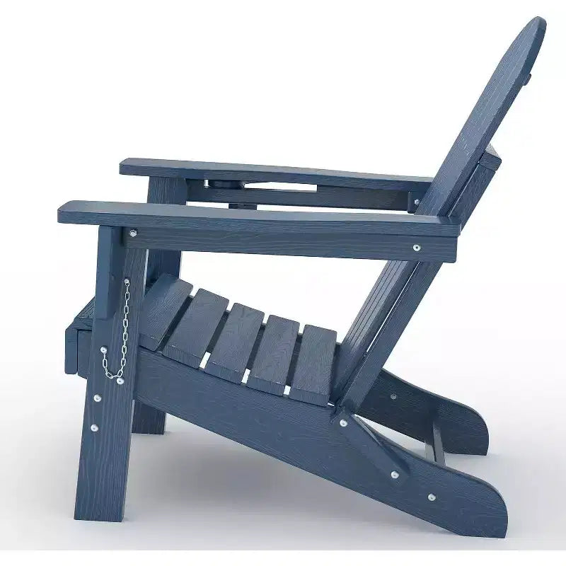 Folding Adirondack Chairs Patio Chairs Set Outdoor Adirondack Chair Weather Resistant Chair for Patio,Outside,Deck,Campfire Chairs