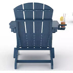 Folding Adirondack Chairs Patio Chairs Set Outdoor Adirondack Chair Weather Resistant Chair for Patio,Outside,Deck,Campfire Chairs