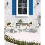 Folding Adirondack Chairs Patio Chairs Set Outdoor Adirondack Chair Weather Resistant Chair for Patio,Outside,Deck,Campfire Chairs