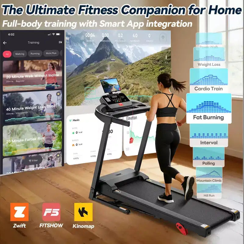 Tapis Roulant in Offerta, Tapis Roulant in Liquidazione, Tapis Roulant Pieghevole con Inclinazione Manuale per Palestra Domestica, Macchina Compatta da 3.25HP per Camminare, Fare Jogging e Correre